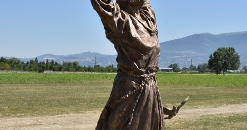 San Francesco a Piandarca -progetto del santuario all'aperto