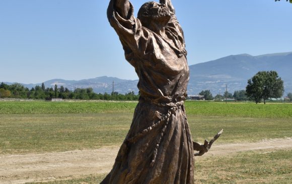 San Francesco a Piandarca -progetto del santuario all'aperto