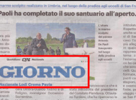 altare di de Paoli nel Santuario all'aperto