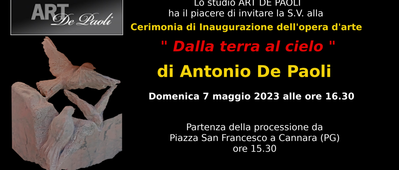 invito inaugurazione altare a Piandarca