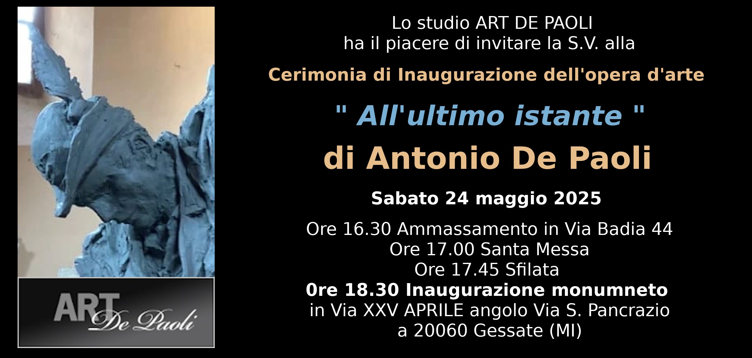 Inaugurazione monumento dedicato al soccorso degli Alpini