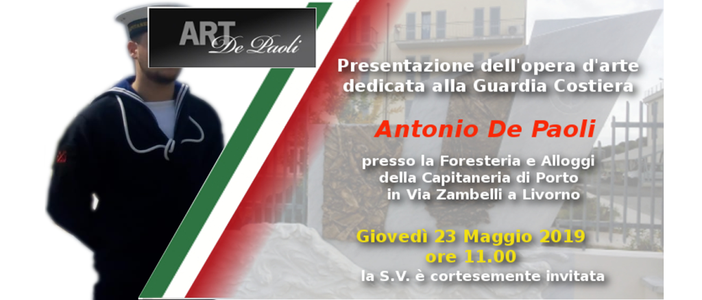 inaugurazione del monumento a Guardia Costiera di Livorno